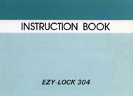 Janome Ezy Lock 304 Limited Edition Overlocker Instruction Manual