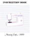 Janome Memory Craft 3000 Sewing Machine PDF
