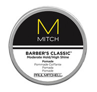 Paul Mitchell Mitch Barber's Classic Moderate Hold High Shine Pomade for Men 3 Oz