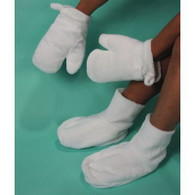 Kingsley Stress Relieving Aroma Therapy Warm/Cool Fuzzy Booties