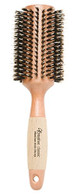 Creative Hair Brushes Classic Round boar bristle & Nylon Mix Sustainable Wood, Xx Large 3" CRM4XX