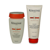 Kérastase Bain Satin 1 & Lait Vital (Shampoo & Conditioner) Duo by Kerastase