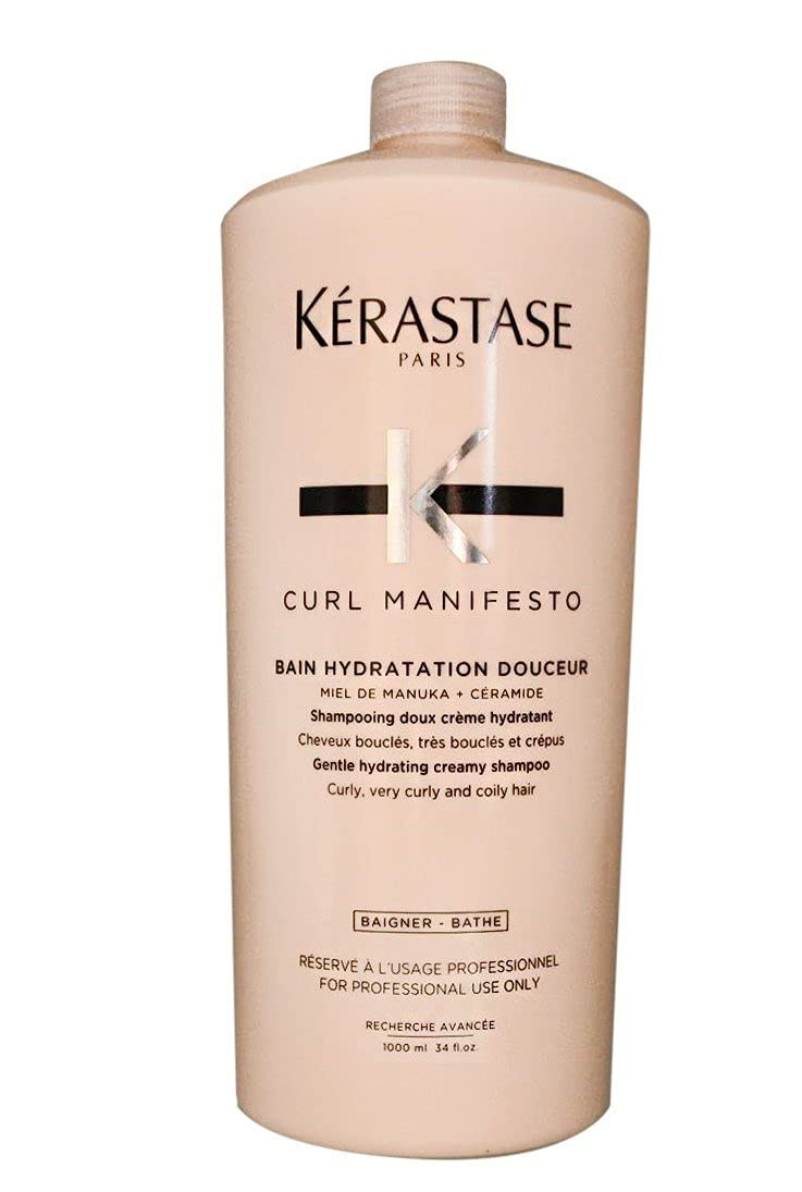 Kerastase Curl Manifesto Bain Hydration Douceur 2024 and Fondant Hydration 34 fl oz