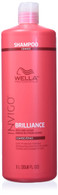 Wella Invigo Brilliance Shampoo for Coarse Hair By for Unisex - 33.8 Ounce Shampoo, 33.8 Ounce
