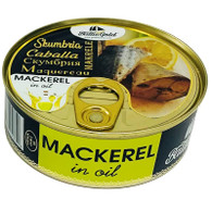 Baltic Gold Mackerel - 8.47 oz (240g) (In Oil, 6 Pack)