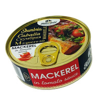 Baltic Gold Mackerel - 8.47 oz (240g) (In Tomato Sauce, 3 Pack)