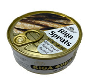 Baltic Gold Smoked Sprats in a Can (Riga Sprats in Oil, 3 Pack)