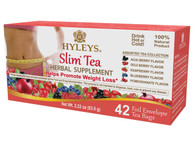 Hyleys Slim Tea 42 Ct Assorted - Weight Loss Herbal Supplement Cleanse and Detox - 42 Tea Bags (12 Pack)