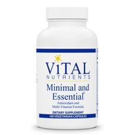 Vital Nutrients - Minimal and Essential  - 180 Vegetarian Capsules