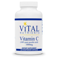 Vital Nutrients - Vitamin C 1000 mg (100% Pure Ascorbic Acid) - 220 Vegetarian Capsules
