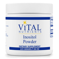 Vital Nutrients - Inositol Powder - Healthy Neurotransmitter Metabolism Support - Vegetarian - 225 Grams