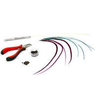 Feather Hair Extension Kit