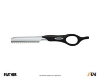 Jatai Feather Black Detail Razor Standard Kit 6 1/4"