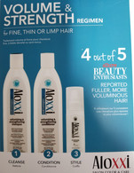 Aloxxi Volume and Strength Regimen for Fine Thin or Limp Hair