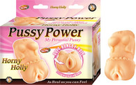 PUSSY POWER HORNY HOLLY-FLESH