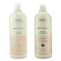 Aveda Color Conserve Shampoo 33.8oz and Conditioner 33.8 Oz