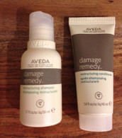 Aveda Damage Remedy Restructuring Shampoo & Conditioner Travel Size Set