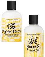 Bumble and Bumble Gentle Shampoo Super Rich Conditioner Travel 2 Oz Duo