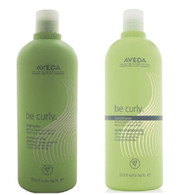 Aveda Be Curly Shampoo & Conditioner Liter 33.8 Oz Duo Set