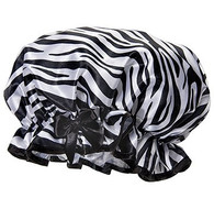 Kingsley Fancy Shower Cap - Zebra