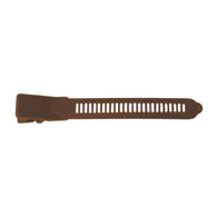 Bombshell 3 Rubberized Vented Hair Clips Model No. 5185BR - Brown