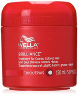 Wella Coarse Colored Hair Brilliance Treatment 5.07 Oz
