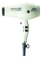 Parlux 385 Powerlight Professional Ionic and Ceramic Hair Dryer White EUROPEAN 220V