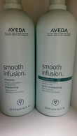 Aveda Smooth Infusion Shampoo and Conditioner 33.8 Oz Duo Set