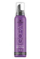 Schwarzkopf Igora Expert Mousse 3-0 Dark Brown 100 ml / 3.2 oz semi-permanent