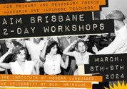 Brisbane 2-day workshop (French, Chinese, Japanese) 08-09/03/2024