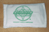 Keep your grip pure with a talc bag from the shuffleboard federation. 