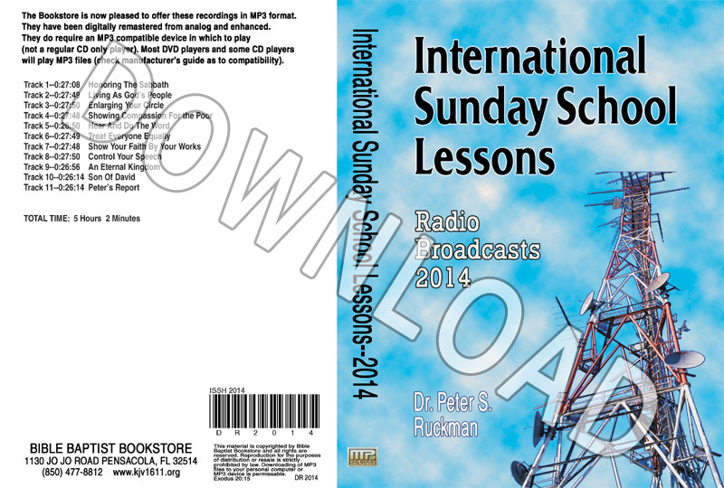 International Sunday School Lessons 2014 Downloadable MP3 Bible
