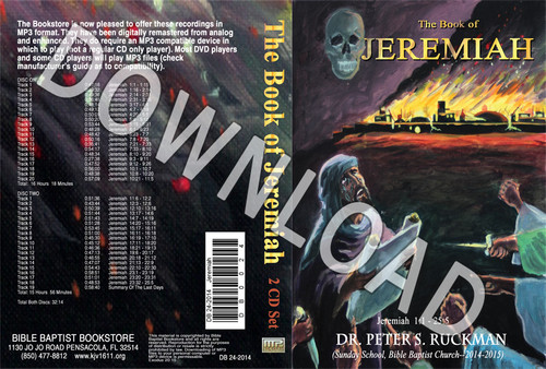 Jeremiah (2014 2015) Downloadable MP3 Bible Baptist