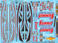 Summit Racing Pro Stock Camaro Decal Sheet #1 1/25