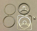 2-Spoke Billet Steering Wheel 1/24-1/25