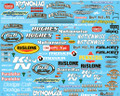 Drag Racing Quarter Panel Sheet #1, 1/25