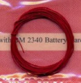 Battery Cable, Red 1/24-1/25