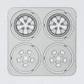 Sander Engineering Front Wheels 1/25