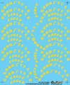 Tire Decal Sheet - Yellow Goodyear 1/16