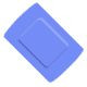 Blue Detectable Plasters Extra Large 7.5cm x 5cm