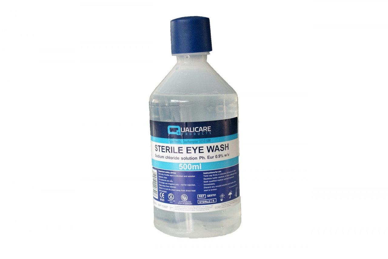 Eye Wash 500ml Bottle - Essential Relief for Eye Irritation, Dust, and ...