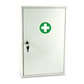 Empty Metal First Aid Cabinet