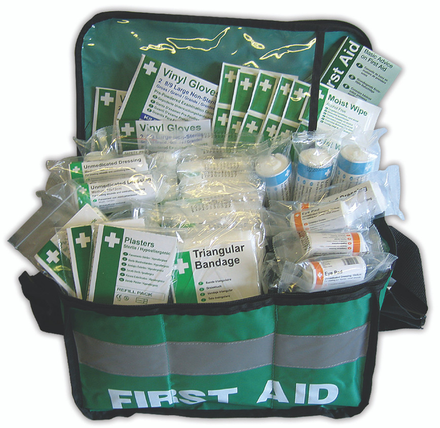 Haversack Workplace First Aid Kit Bag - easi-med.com ~ Emergency Aid ...