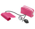 PINK Sapphire Aneroid Sphygmomanometer Cuff One Handed Model