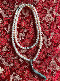 Mother of Pearl and Aventurine Mala
