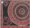 Om Tapestry Bedspread, Twin Size, Burgundy and black, made from easy care Indian cotton. 