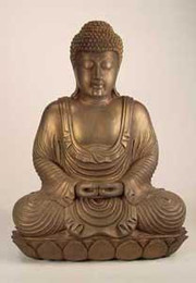 Lord Buddha, Meditation Mudra, Cast Resin