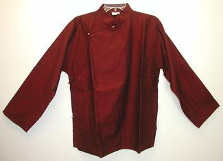 Tibetan raw cotton meditation Shirt, long sleeve