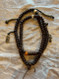 Vintage Old Dark Bodhiseed Mala with Conch Shell