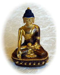 Shakyamuni Buddha statue, 8"